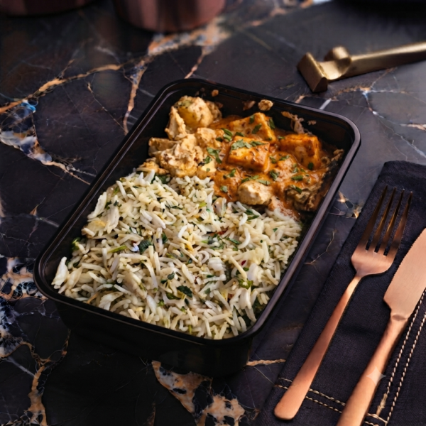 Paneer with Zesty Lemon Rice